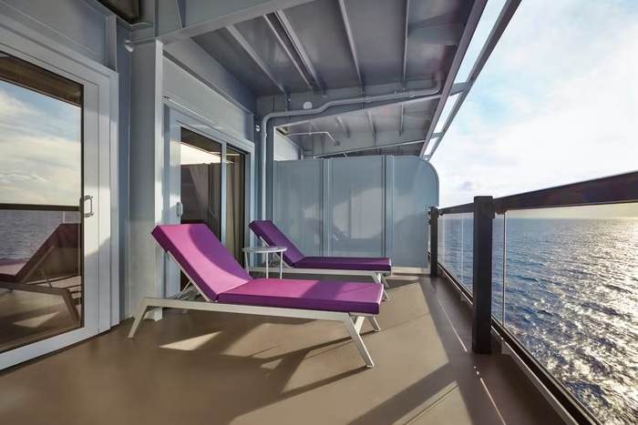 Virgin Voyages Brilliant Lady Posh Suite Balcony ©Virgin Voyages.jpg